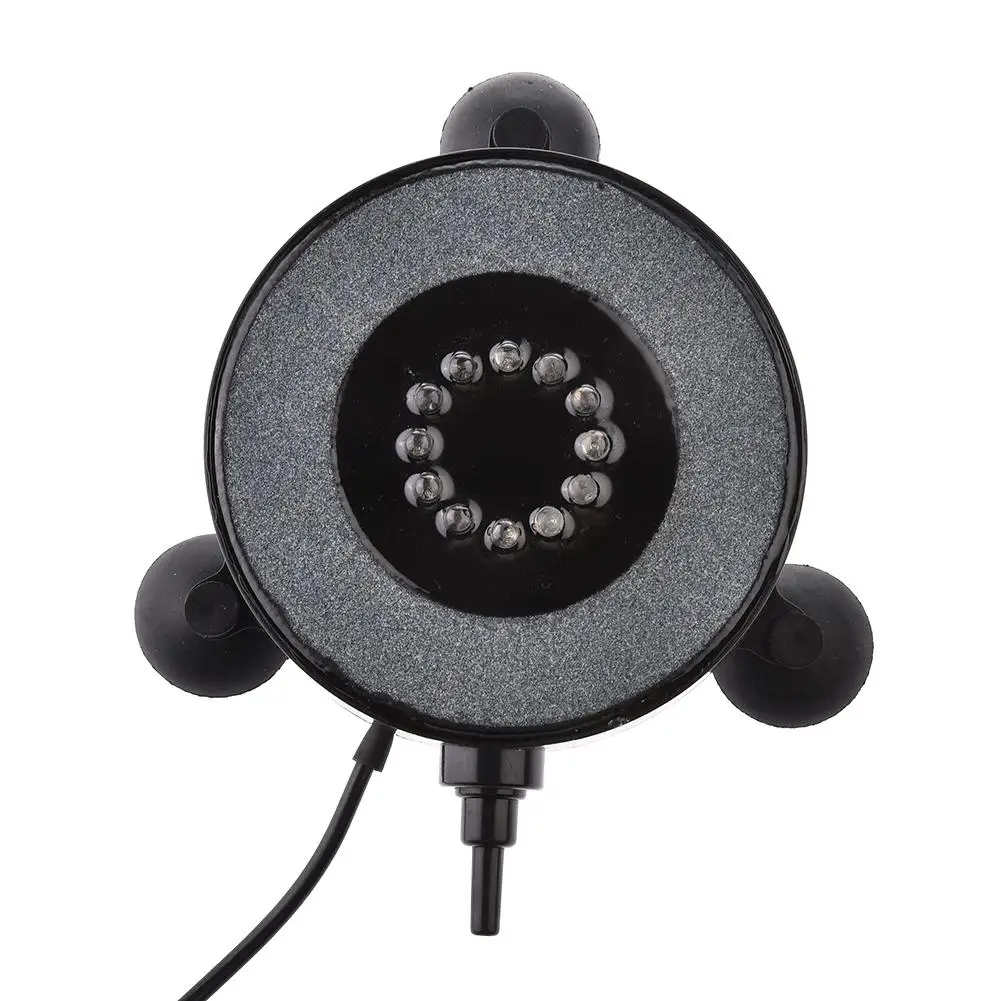 

DC Round Fish Tank Aquarium Lamp Light 12V Round Light Aquarium Pet Supplies Fish Tank Light