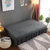Armless Folding Sofa Bed Cover Stretch Slipcovers 3 Seater Without Armrest Sofa Covers for Living Room Universal Couch Cover 6
