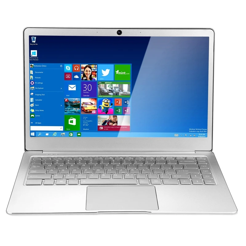  14 Inch 8GB RAM DDR4 256GB SSD Notebook Intel Celeron J3455 Quad Core Laptops mit FHD 1920x1080 Dis