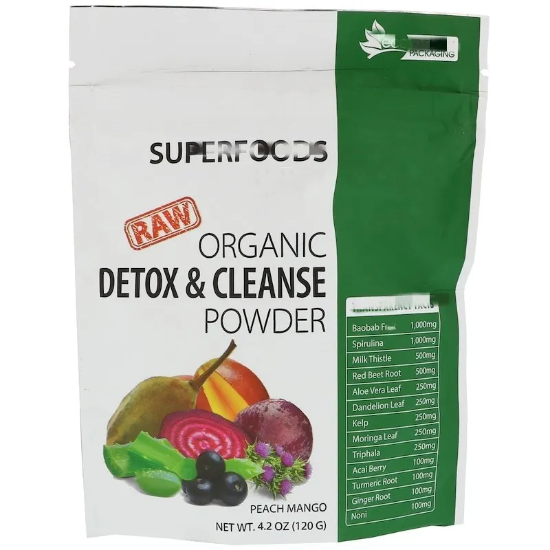 

Organic Detox & Cleanse Powder, 4.2 oz (120 g)