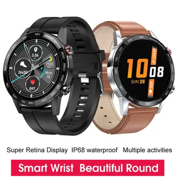 

L16 Smart Watch Men 1.3inch 360*360 HD Full Touch screen Smartwatch ECG PPG IP68 Waterproof Fitness Tracker Bracele Sports watch