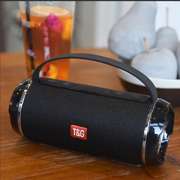 

TG116C 20W Big Power Wireless Portable Bluetooth Speaker 3D Stereo Column Subwoofer Music Center Soundbar BoomBox with USB TF FM