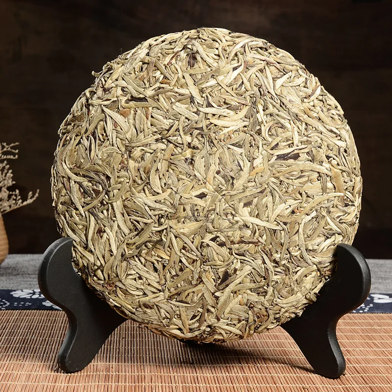 300 г китайская Органическая белая Серебряная игла Bai Hao Yin Zhen Fuding белый торт | Дом и