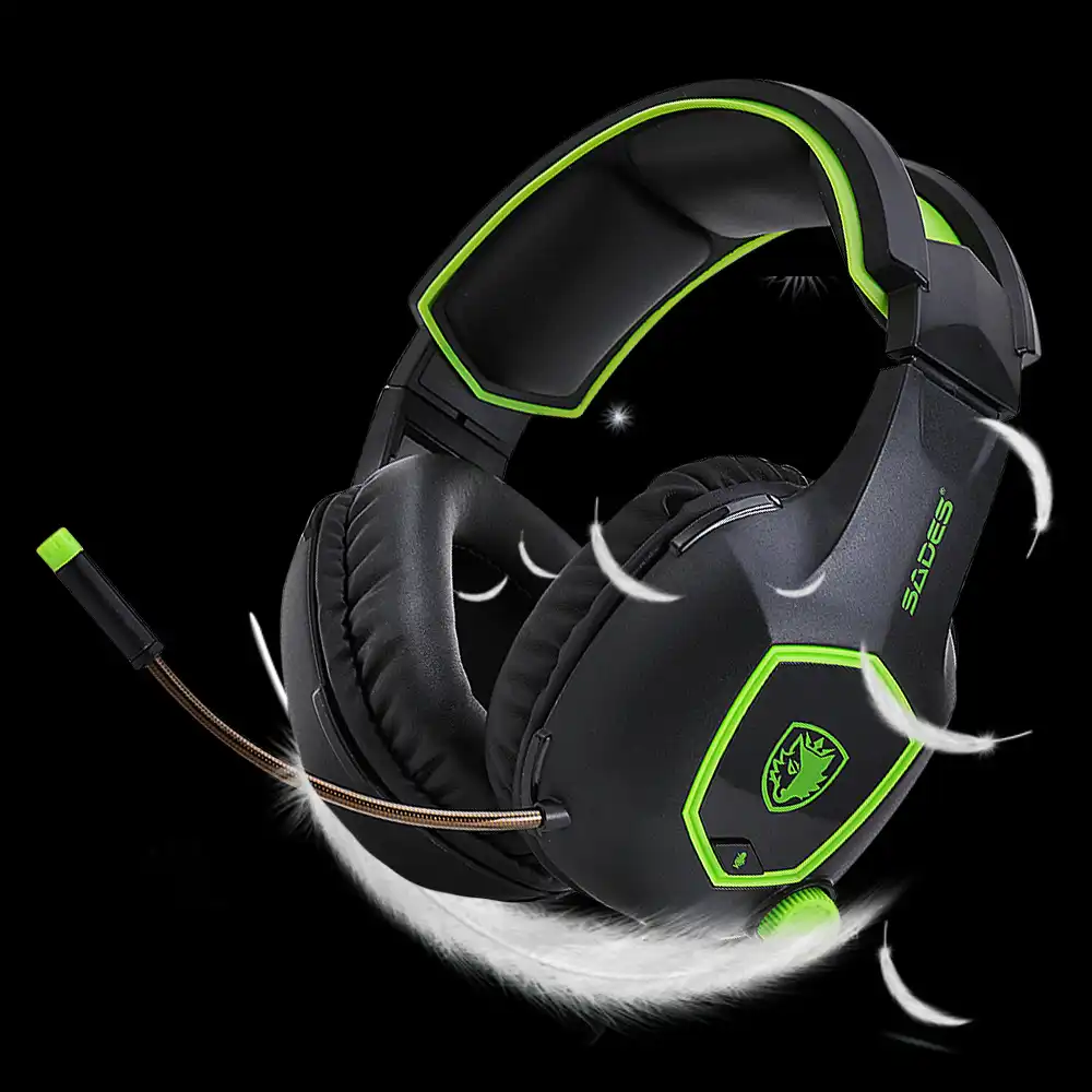 Para PS4 Xbox One, auriculares inalámbricos plegables para juegos, cascos  Bluetooth Estéreo 3D con micrófono, FM, TF, auriculares con reducción de  ruido|Auriculares y audífonos| - AliExpress