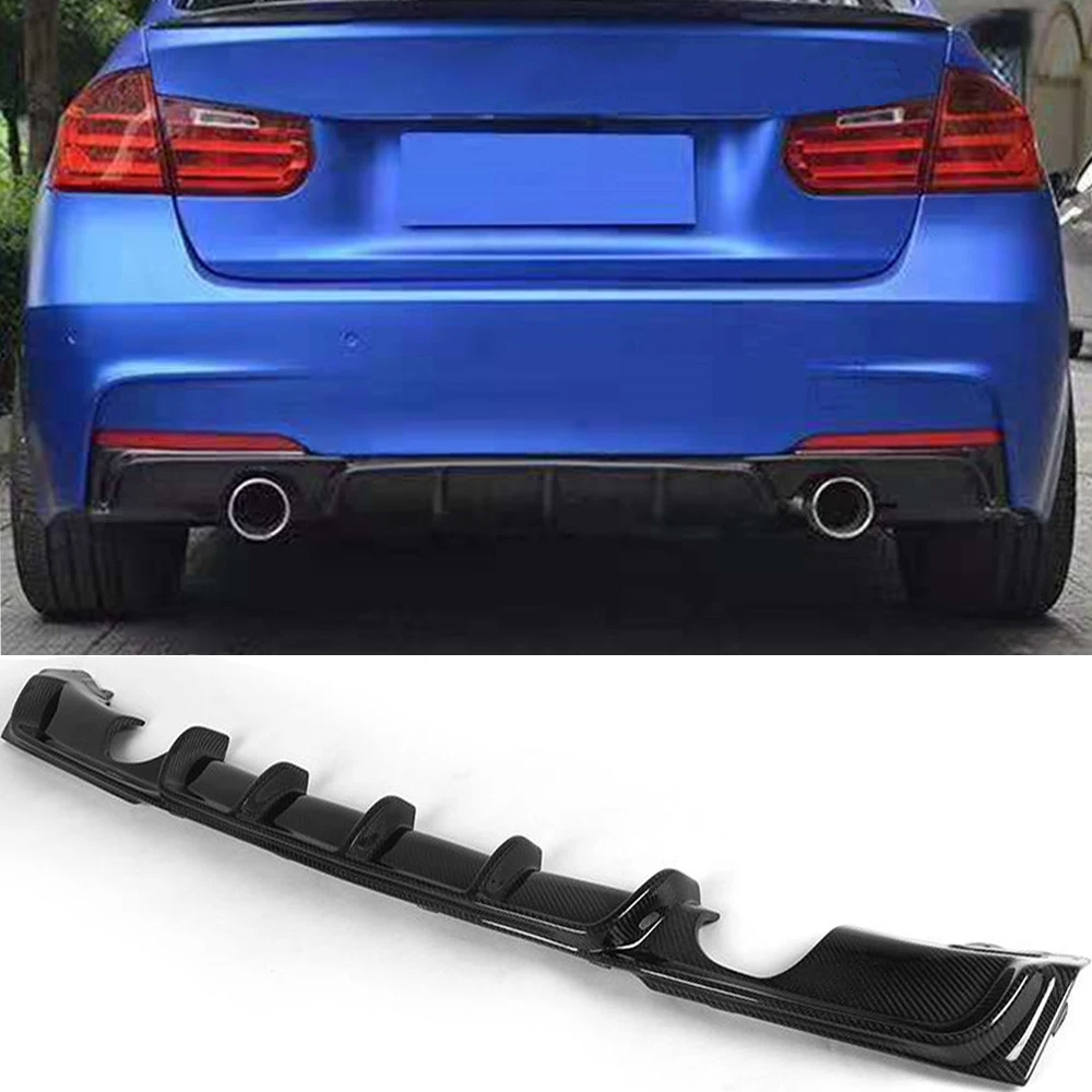 Диффузор для заднего бампера BMW 3 серии F30 M Sport 12 17 320i 325i 328i 330i 335i диффузор