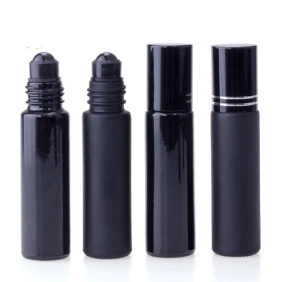 Download 10ml Black Matte Shiny Gemstone Rollers Bottle Roll On Bottles For Essential Oils Black Crystal Roller Perfume Bottles For Man Refillable Bottles Aliexpress