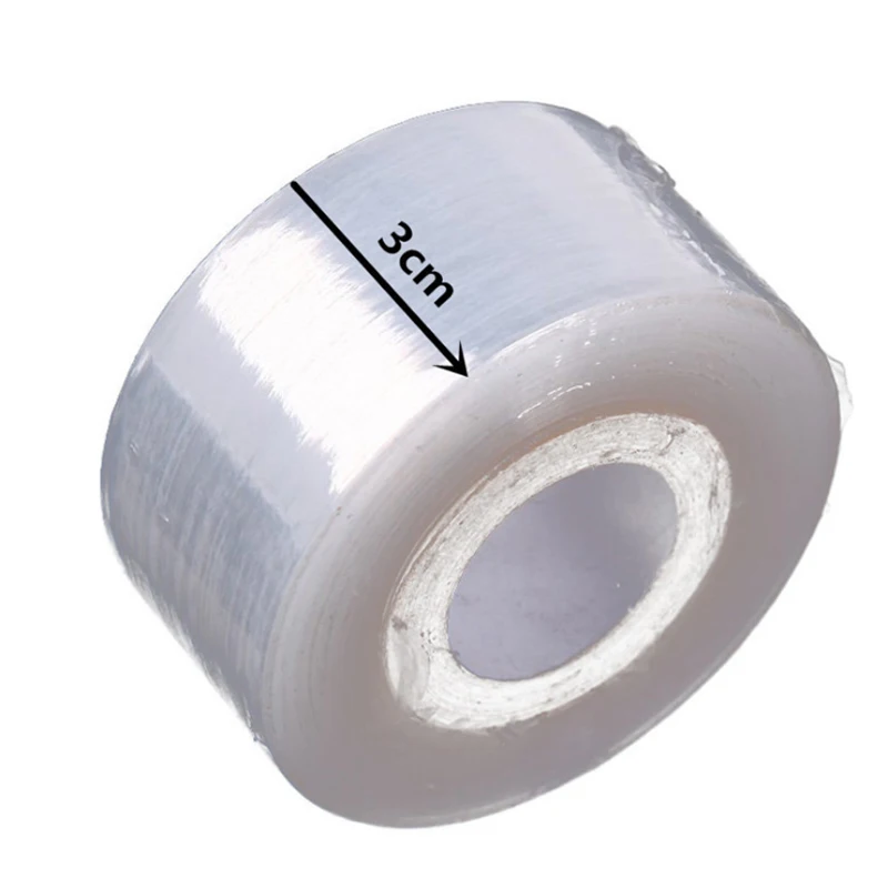 Garden Tree Plants Seedlings Supplies 30MM*120M Stretchable Grafting Grafting Tape Film Eco-friendly PE Self-adhesive - Цвет: 1 Roll