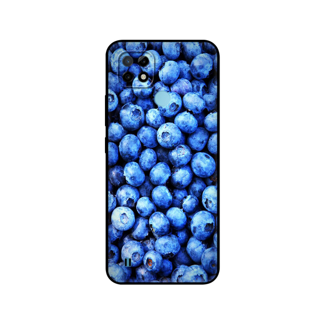 Realme C21 Case Silicon Back For OPPO RealmeC21 C 21 Phone Cover 6.5" Funda RMX3201 Bumper Capa Etui Soft black tpu case