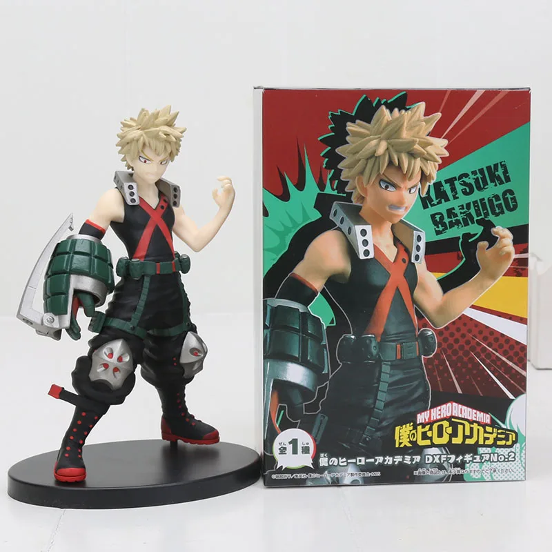 My Hero Academy The Amazing Heroes Figure Vol1. Smack Midoriya izku Katsuki Boku no Hero Academy модель фигурные игрушки 16 см - Цвет: 2 in box