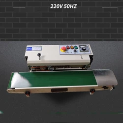 Machine à sceller les bords des sacs en aluminium, FR 770 automatique et continue, 220V/110V, 80W, 1 unité 