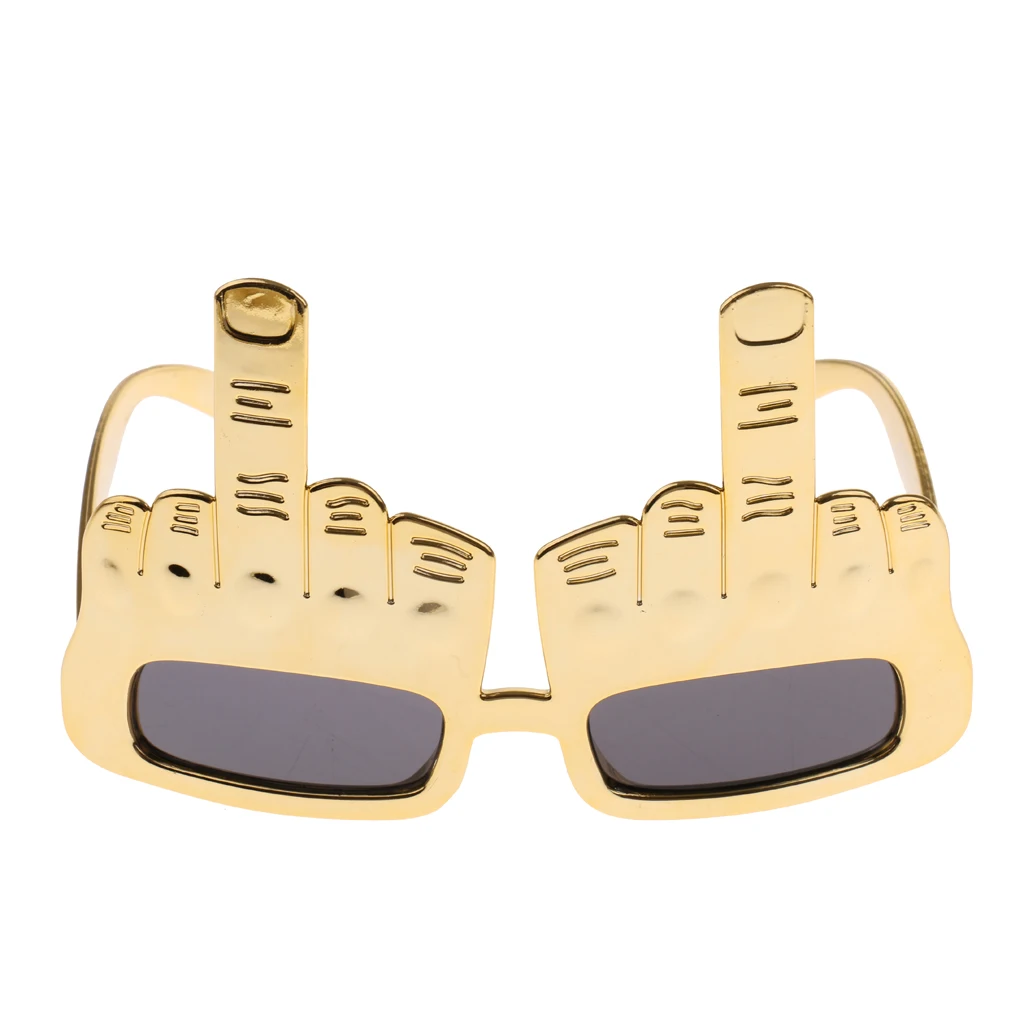 Funny Sunglasses Middle Finger Gesture Eyegalsses Party Fun Do Dress Up