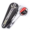 Carbon Badminton Racket Pair Grip Raquetas Family Outdoor Sports Training Light Weight Rackets Padel 24lbs With Badminton Bags ► Photo 1/6