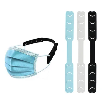 

10 Pcs Soft Face Mask Ear Hooks Buckle Kids Adult Adjustable Earache Preventions Fixer Health Care Mask Suppies