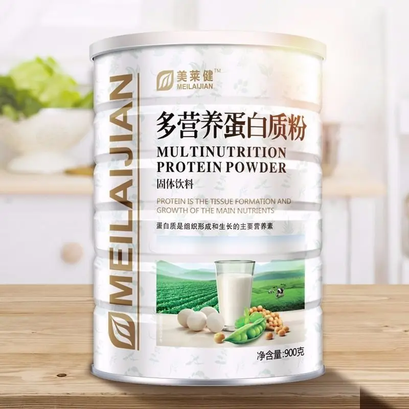 Растительный соевый многопитательный протеиновый порошок для среднего и