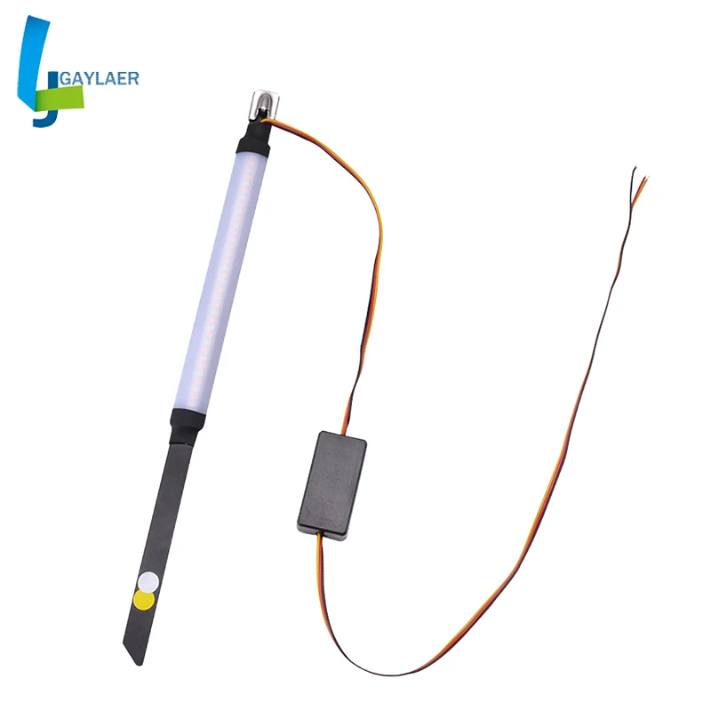 

Motorcycle LED 45-70mm Fork Turn Signal Strip Light Amber indicator Lamp stripe For Harley Kawasaki Honda suzuki Yamaha
