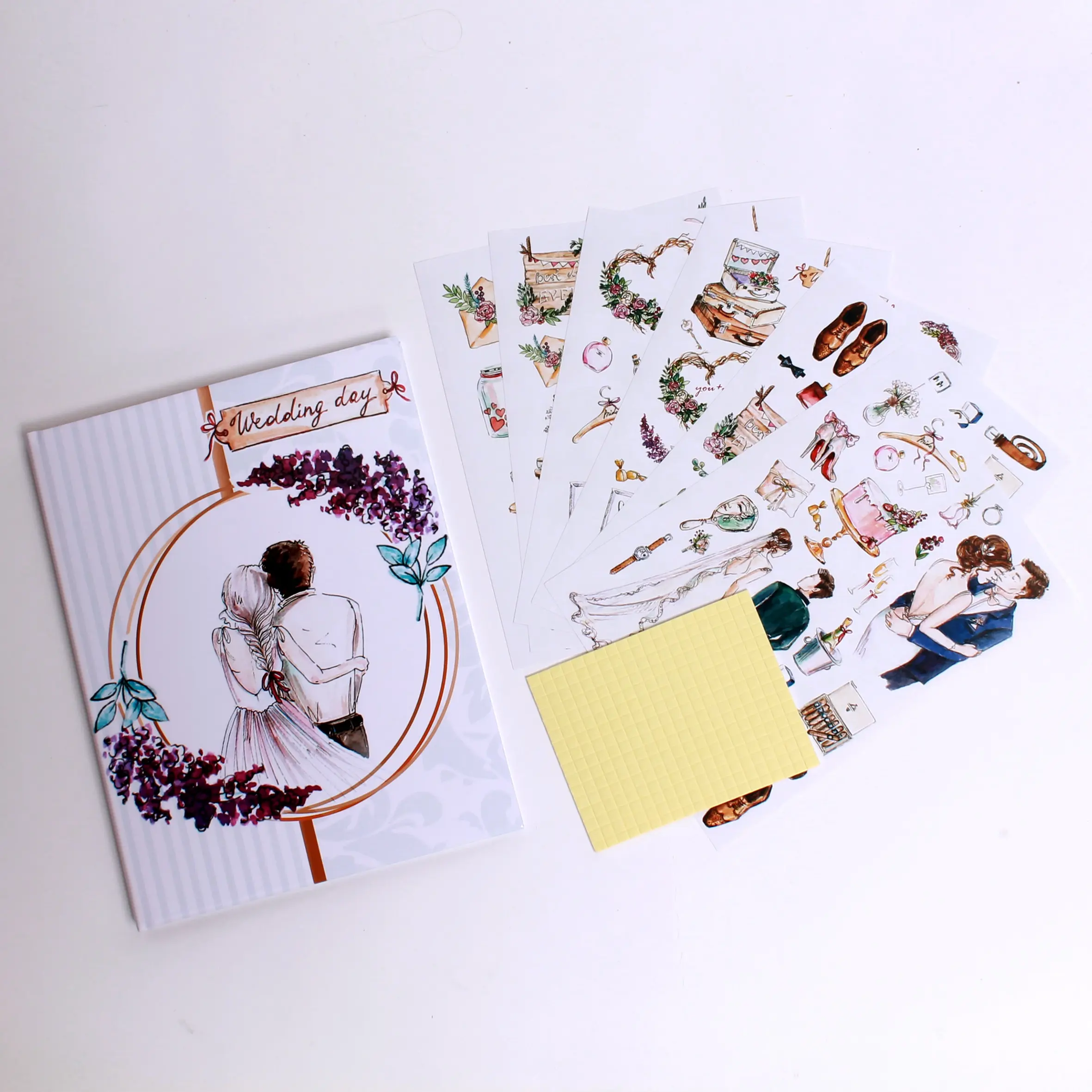 Фотоальбом Instax Book &quotКнига пожеланий&quot &quotСвадебная&quot c набором свадебных