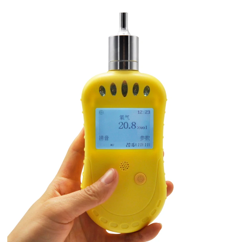 

CE ATEX Handheld Portable pumping O2 oxygen Gas leak alarm Detector