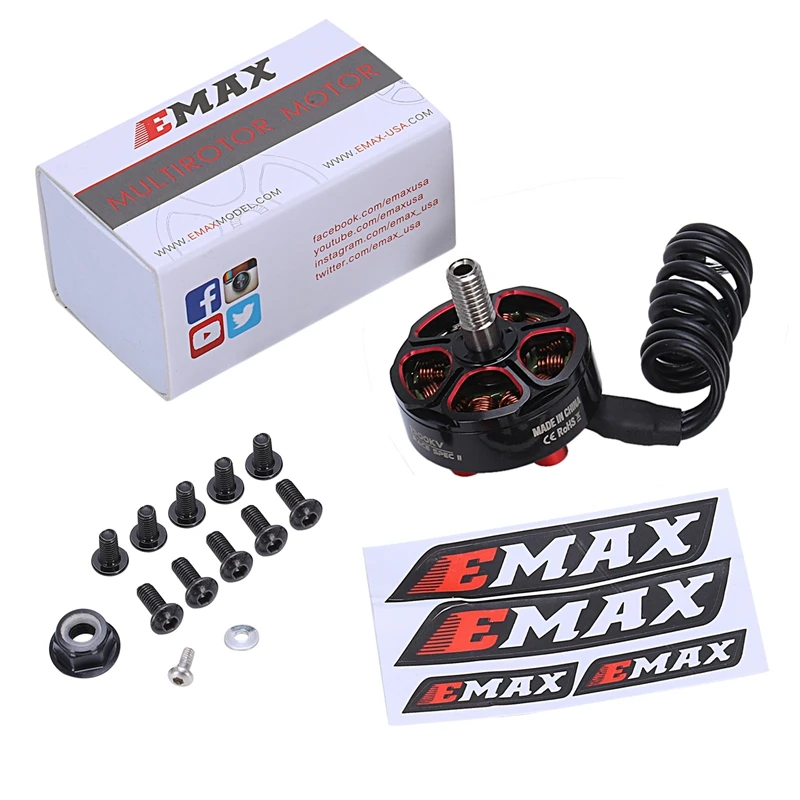 EMAX RSII 2206 мотор для FPV RACER Квадрокоптер RC беспилотный самолет