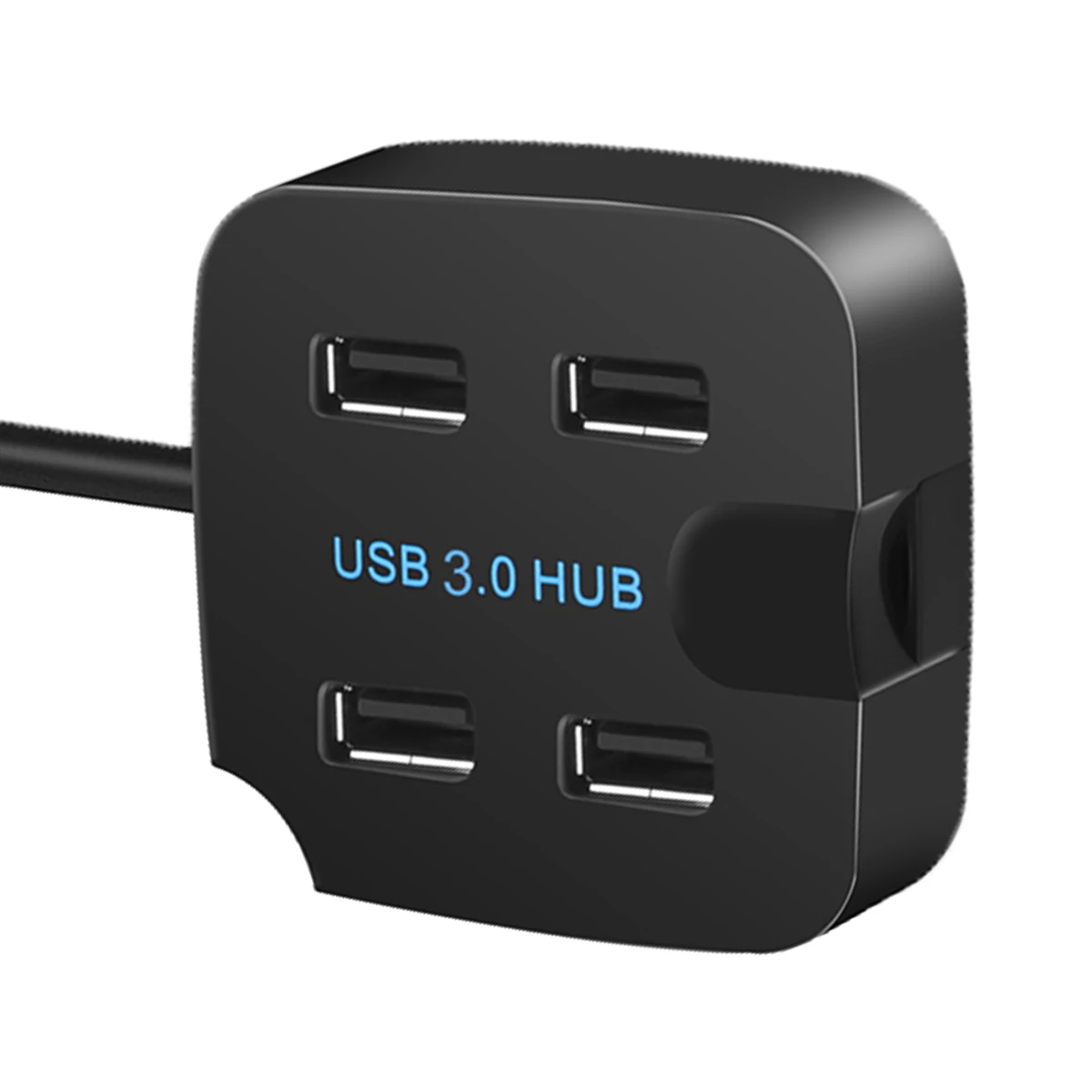 4 портовый концентратор USB 3 0 подключи и играй разветвитель адаптер с кронштейном