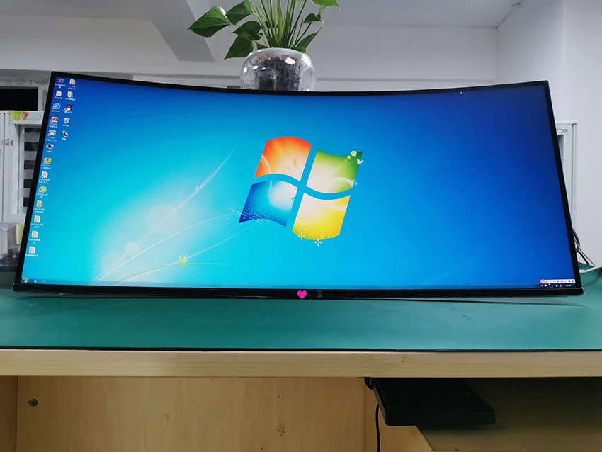 34" 4k Lm340uw6 Ss A1 A2 B1 144hz 60hz Narrow Bezel Curved Lcd Screen