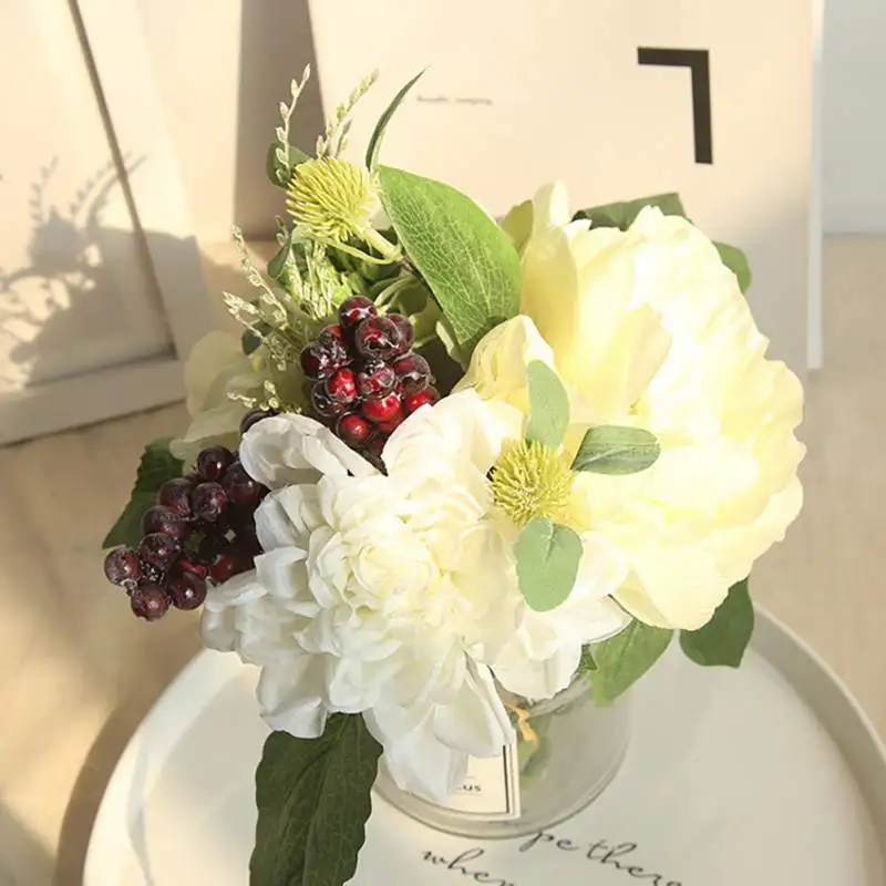 Dali Chrysanthemum Artificial Silk Flower Wedding Flower Party Decoration Wreath Scrapbooking Fake Flowers Hotel Decoration