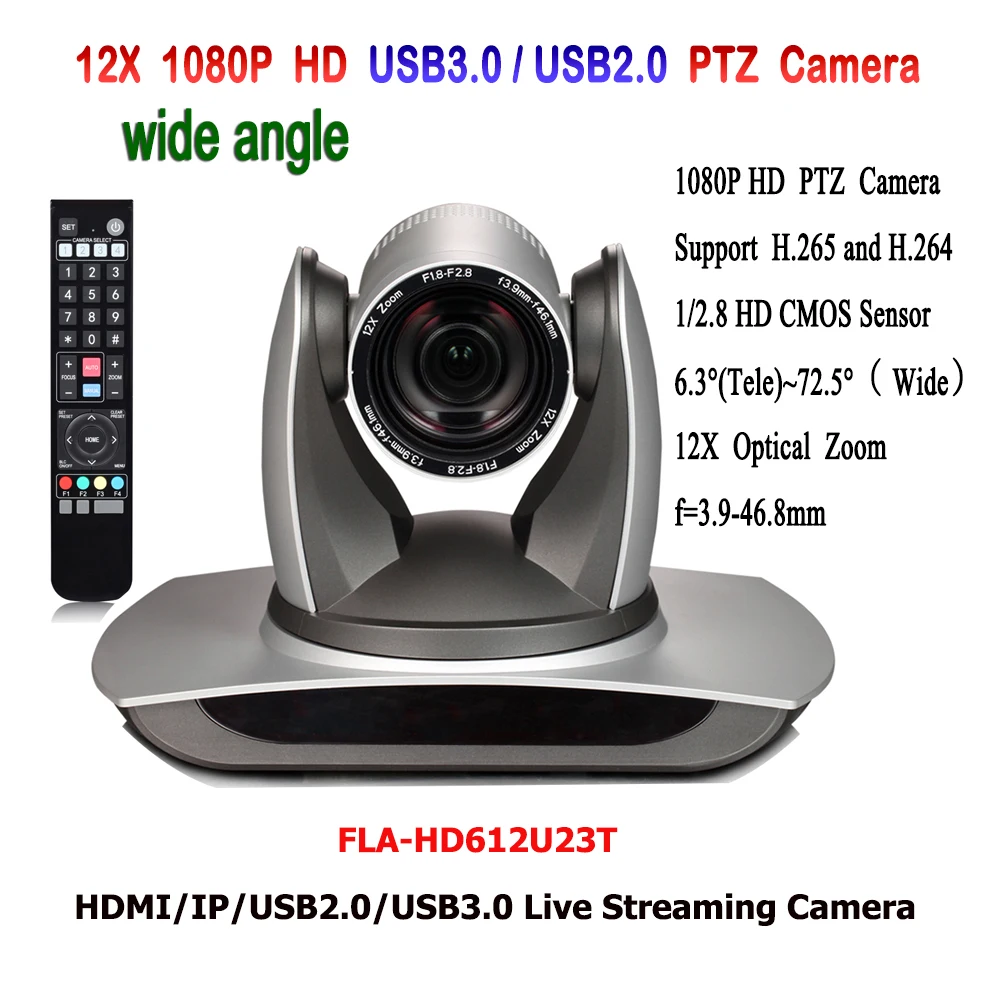 1080P Resolutie 60fps USB2.0 USB3.0 Hdmi Hd Video Conferentie Ip Camera 12x Optische Zoom Voor Vergaderzaal 1080P Resolutie 60fps USB2.0 USB3.0 Hdmi Hd Video Conferentie Ip Camera 12x Optische Zoom Voor Vergaderzaal