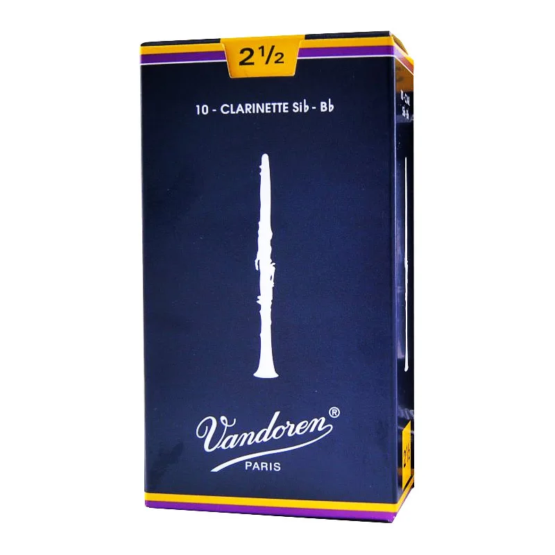 VanDoren Франция Бенд ДЕЛИН трости для кларнета синяя коробка Reed 2 Semi 3 NO.2 - Цвет: No  2  CR102  Box