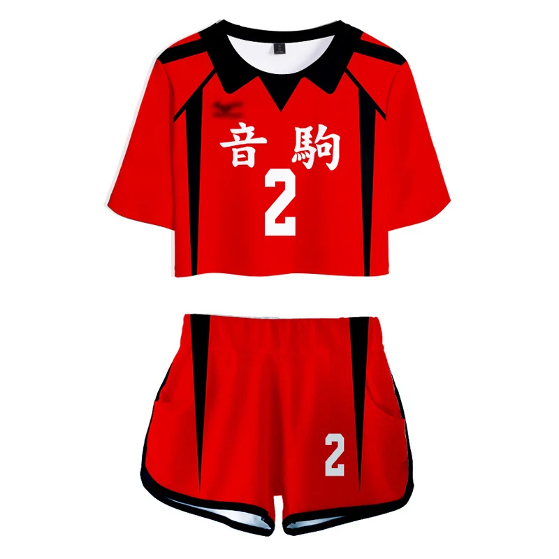 Cosplay&ware Haikyuu Kozume Kenma Shirt Shorts Cosplay Costume Uniform Sports Women Men High School Volleyball Club -Zentai shop online H40683f679e90464885b8794eeafb2651p.jpg