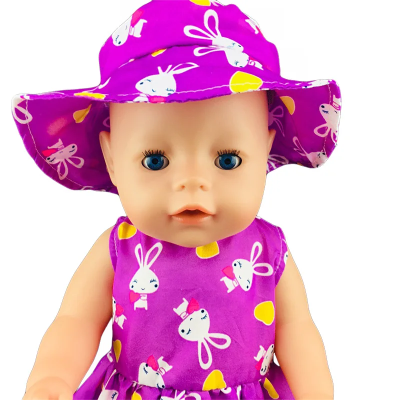 18-дюймовый 43 см для ухода за ребенком для мам Schaaf кукольная одежда Zapf Reborn Baby Doll аксессуары костюм кролика платье Лидер продаж