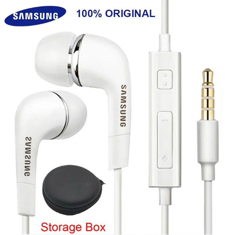 Наушники Samsung EHS64 гарнитура со встроенным микрофоном проводные наушники вкладыши