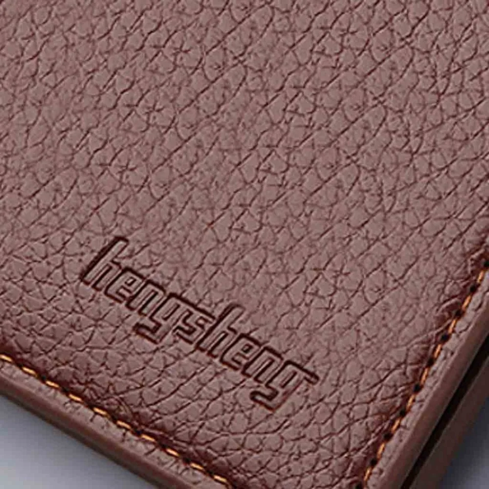 Men's Wallet Short Small Wallets Vertical Ultra-Thin Wallet Bank Card Card Package Small Purse (1)
