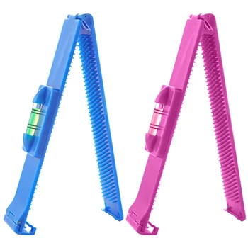 

1 Set Professional Hair Cutting Ruler Women Hair Trimmer Scissors Bangs Clipper DIY Trim Bangs Hair Pins And Clips Hair Styling