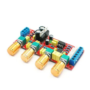 

NE5532 OP-AMP HIFI Amplifier Preamplifier Volume Tone EQ Control Board DIY KIT and finished product