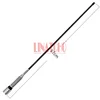 black UHF VHF Anti-collision bottom spring car radio PL259 two way high powered fiberglass car antenna ► Photo 1/6