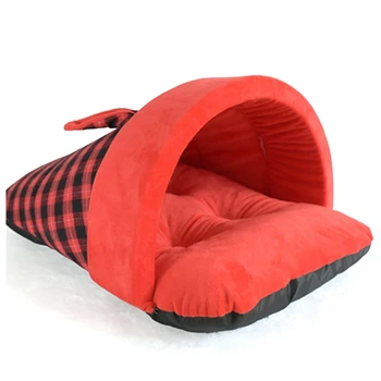 

British Style Slippers, Semi-Closed Kennel, Winter Warm Cat Litter, Pet Nest, Dog Mattress, Pet Supplies