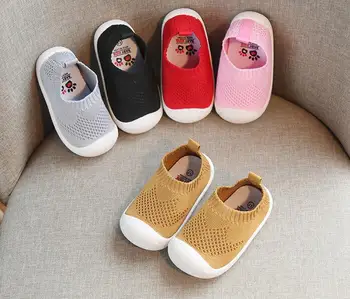 

Spring Infant Toddler Shoes Girls Boys Casual Mesh Shoes Soft Bottom Comfortable Non-slip Kid Baby First Walkers Shoes2019