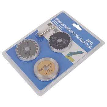 

3PCS Electric High Speed Steel Saw Blade Electric Tool Accessories Multifunctional Saw Blade Set Circular Saw Blade