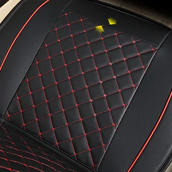 

Multicolor Car Front Seat Covers PU Leather Universal Seat Cushion Soft Protector B88