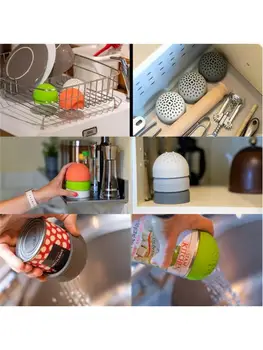 

Multi-use Micro Kitchen Colander Can Drainer Lid Food Mesh Drain Tinned Fruit