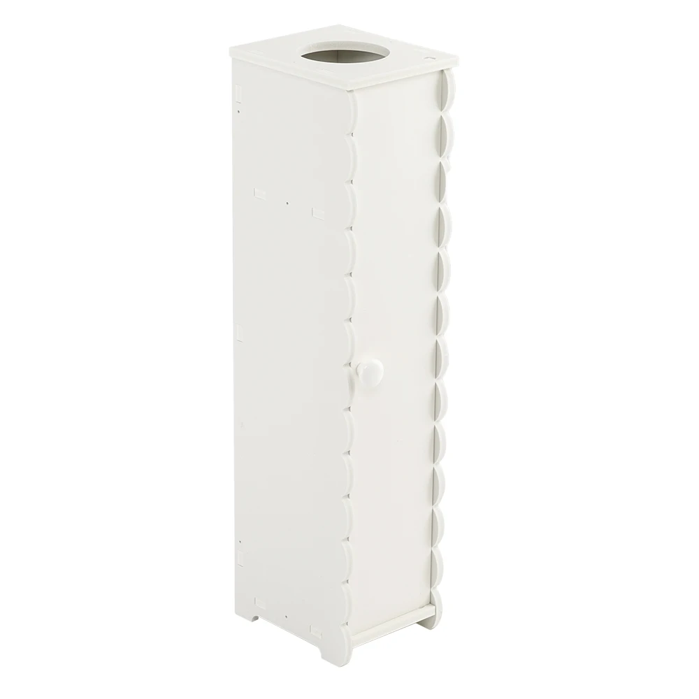 Bathroom Paper Towel Storage Narrow Cabinet PVC 16.5x19.5x67.5 cm Home Furniture Bathroom Paper Towel Storage Narrow Cabinet PVC 16.5x19.5x67.5 cm Home Furniture