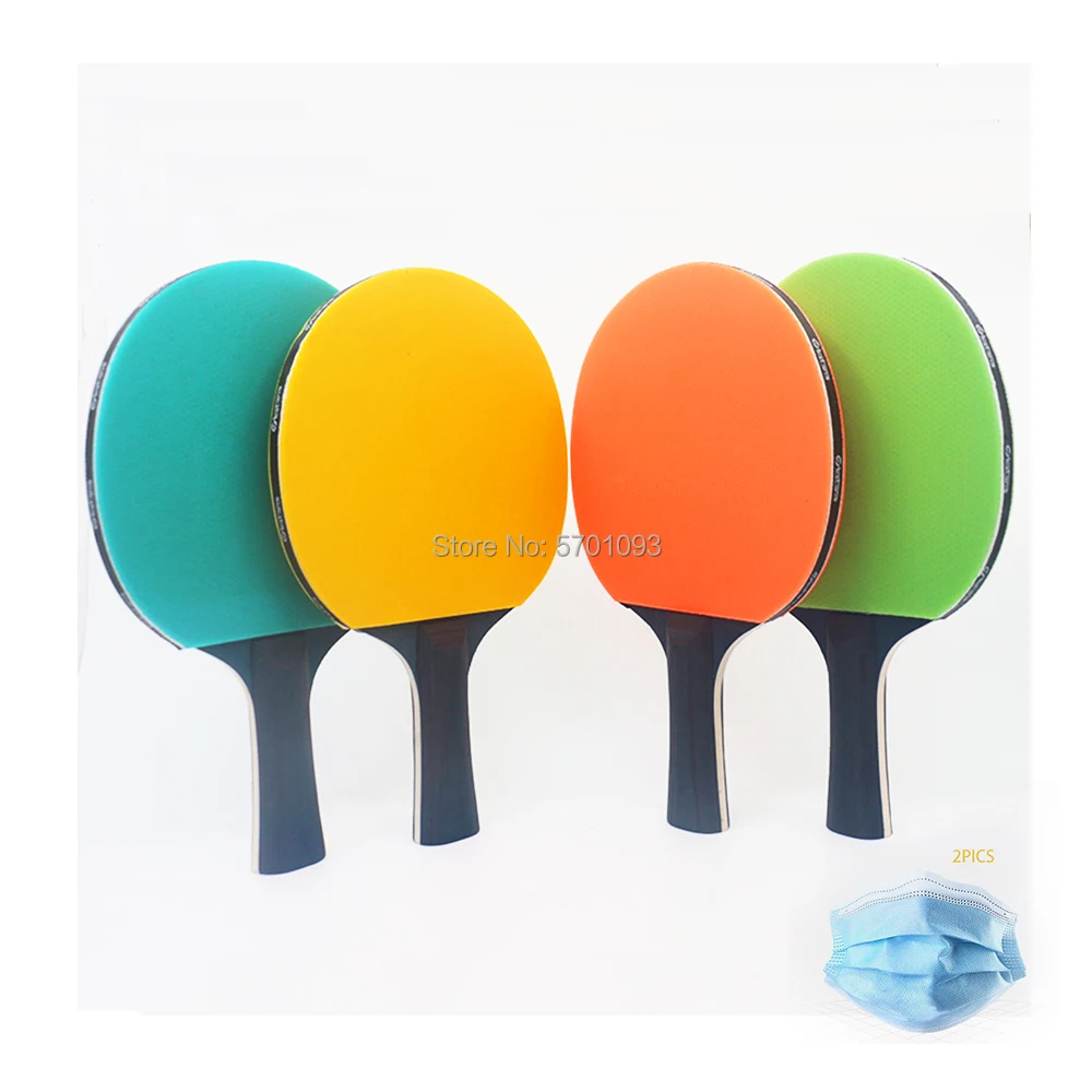 

table tennis pingpong Colorful Wholesale Price Table Tennis Racket With Black Wood