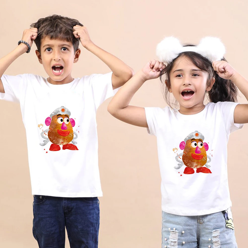 couple outfits Women Men Summer Baby Girl Boy Casual T-shirt Short Sleeve Loose Brothers and Sisters Tshirt Toy Story Print Unisex Top Dropship funny family christmas outfits