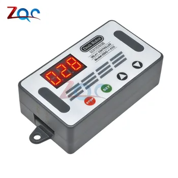 

DC 12V 24V Dual MOS LED Digital Time Delay Relay High level trigger Cycle Timer Delay Switch Circuit Timing Controller DC 5V-30V