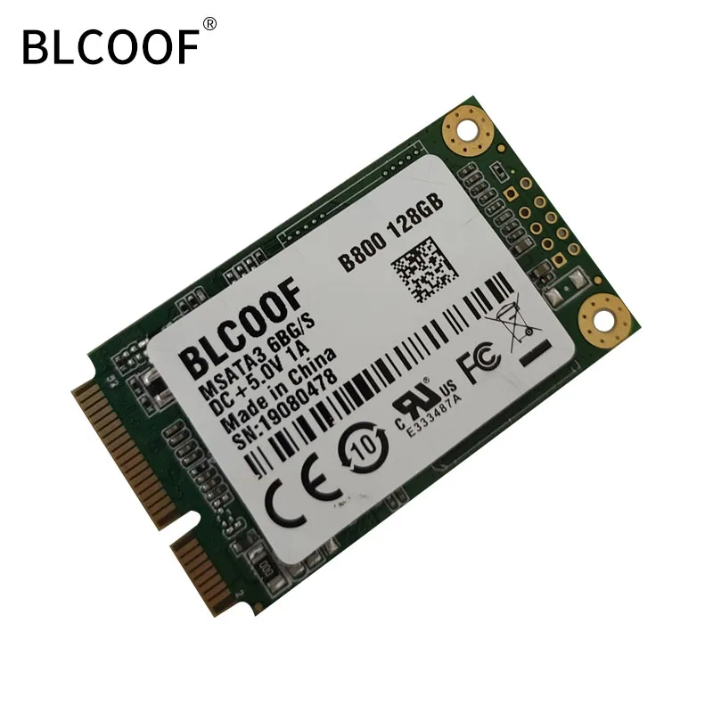Твердотельный накопитель BLCOOF mSATA SSD жесткий диск HD m.2 sata портативный B800 128 ГБ