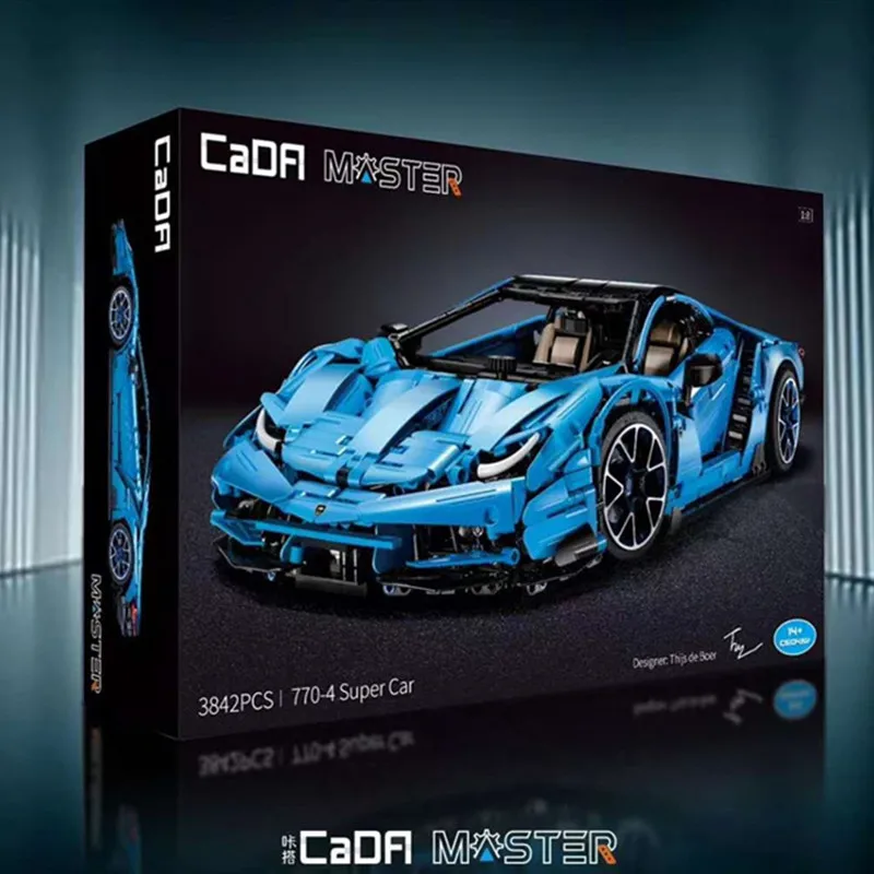 В наличии 3842 шт Technic Lamborghinis MOC 1:8 Aventador LP700 4 Roadste строительные блоки Супер