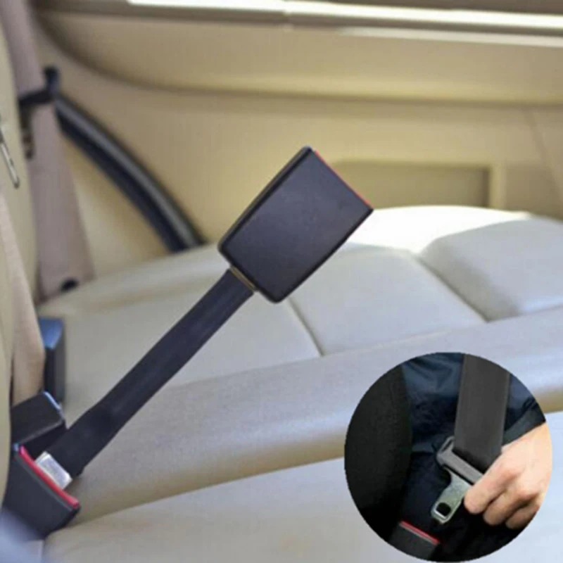 Аксессуары для ремней безопасности, расширитель для автомобиля, 21,5x250 мм, универсальный