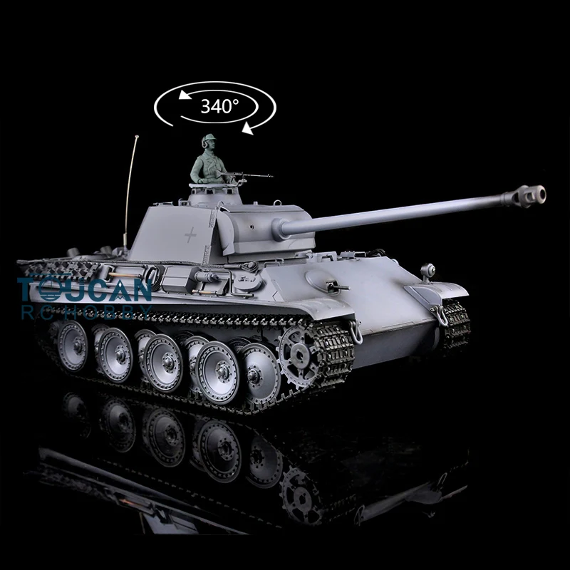 Heng Long 2.4G 1/16 Scale 7.0 Plastic German Panther G RTR RC Tank Model 3879 TH17485 2 Heng Long 2.4G 1/16 Scale 7.0 Plastic German Panther G RTR RC Tank Model 3879 TH17485 2