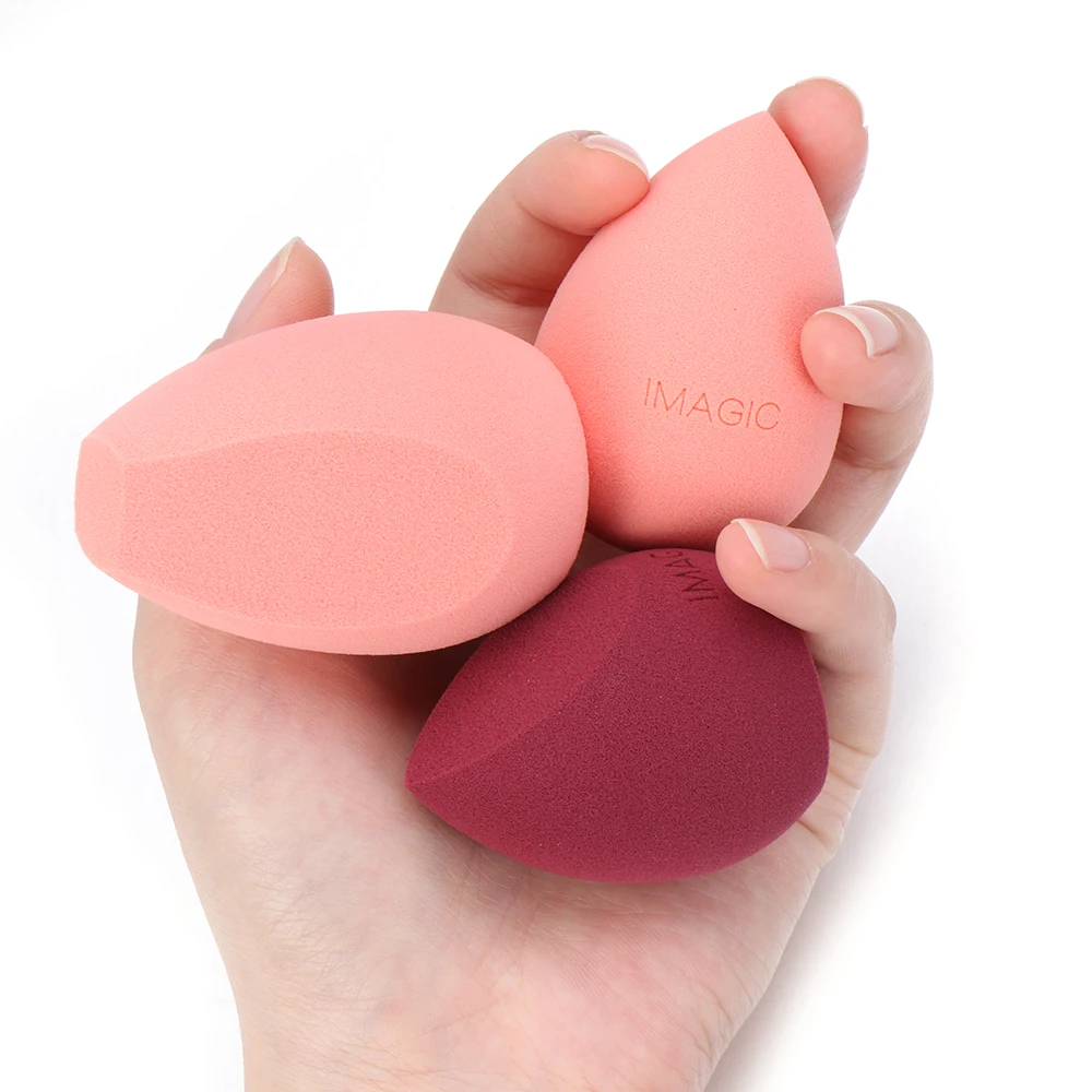3/4 шт./компл. Waterdrop макияж губка природного каучука буфами на рукавах тональный крем для лица крем-пудра спонжи для смешивания Для женщин Красота косметический инструмент