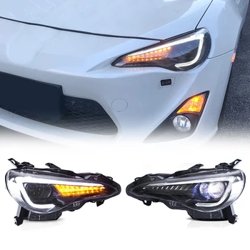 

1 pair of LED Headlights Assembly for 2013-2016 Scion FR-S / 2012-2019 Toyota GT86 / 2013-2019 Subaru BRZ (double light)