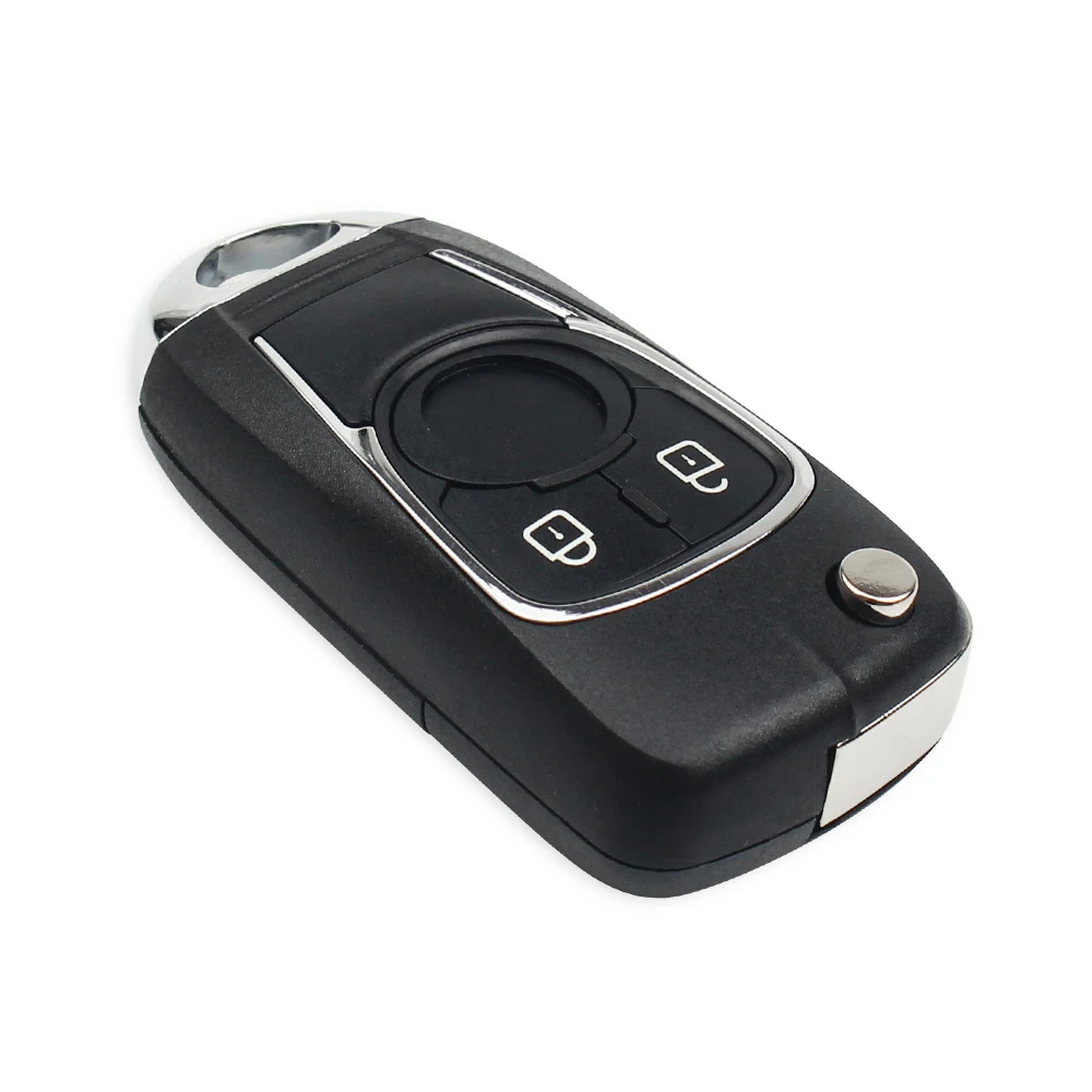Модифицированный складной дистанционный ключ KEYYOU с 2 кнопками оболочка для Chevrolet